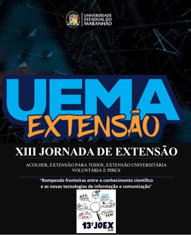 					View Vol. 5 No. 1 (2021): Suplemento Especial - 13ª JOEX/UEMA
				